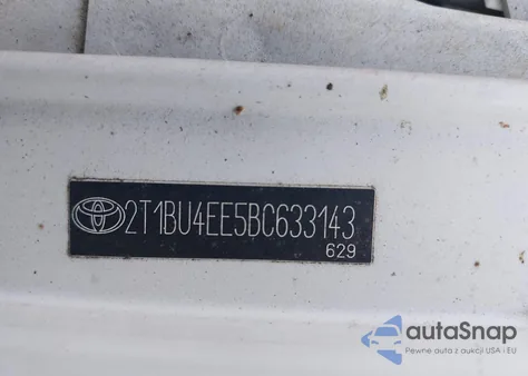 2011 Toyota Corolla S из США, поврежденный, VIN 2T1BU4EE5BC633143